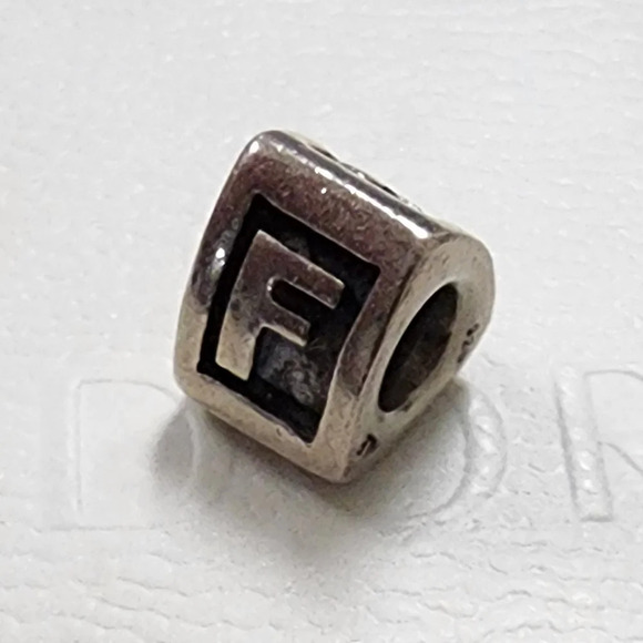 Pandora Jewelry - Pandora Sterling Silver Letter F Charm